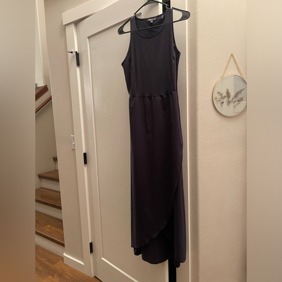 Toad&Co Black Sequin V-Neck Bodycon Dress - Picture 2 of 5